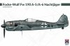 Hobby 2000 32017 Focke-Wulf Fw 190 A-5/A-6 Nachtjager (HASEGAWA + CARTOGRAF + MASKI ) 1/32